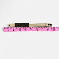 Image 8 of PUMA Leather & Bronze Slider Charm Bracelet - Size S (2000s)
