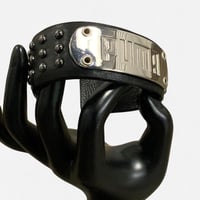 Image 2 of PUMA Armored Leather Bracciale Cuff - One Size (2000s)