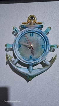 Resin Anchor Clock