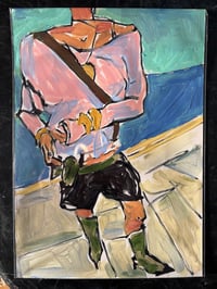 Image 3 of Pink Sleeve, Green Boots 