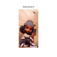 Image 4 of Samsung Galaxy- Black Betty Boop Sublimation Phone Case 