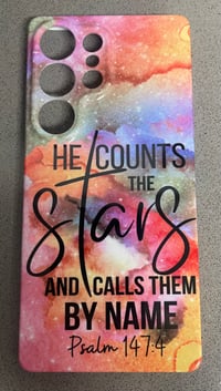 Image 1 of iPhone-Bible Verse Sublimation Phone Case 
