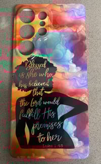 Image 4 of iPhone-Bible Verse Sublimation Phone Case 
