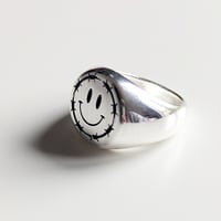 Image 3 of Happy Signet Ring 