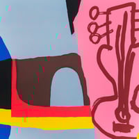 Image 3 of GUITAR / 100x70 SCREENPRINT