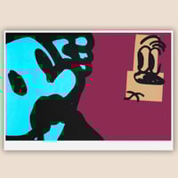 Image 1 of MARIO / 100x70 SCREENPRINT