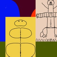 Image 2 of ANIMAL UNKNOWN / 100x70 SCREENPRINT