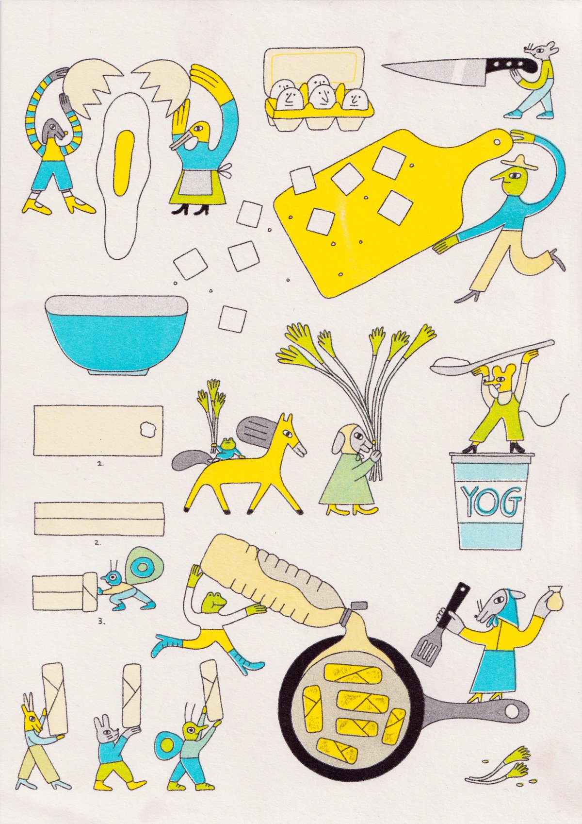 Image of Sigara Böreği Riso Print