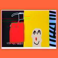 Image 1 of HAIRYTALE / 100x70 SCREENPRINT
