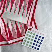Image 4 of Backgammon board game printed cotton napkin