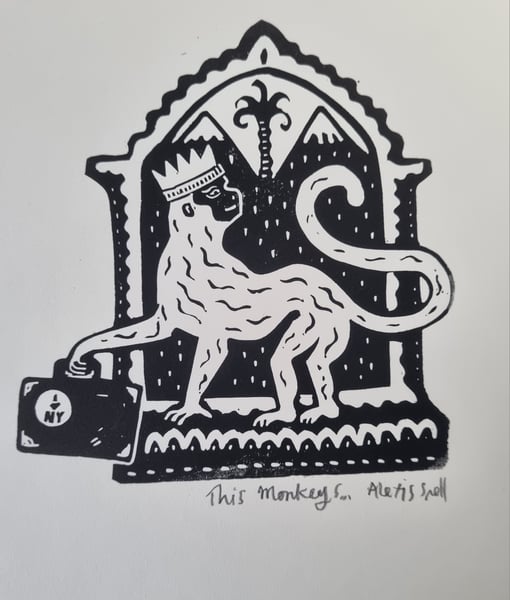 Image of This monkey…