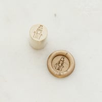 Image 2 of two in one mini wax seal - nutcracker + gingerbread house