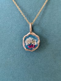 Image 1 of Bocciolo classico  verde azzurro 