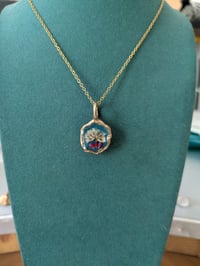 Image 3 of Bocciolo classico  verde azzurro 