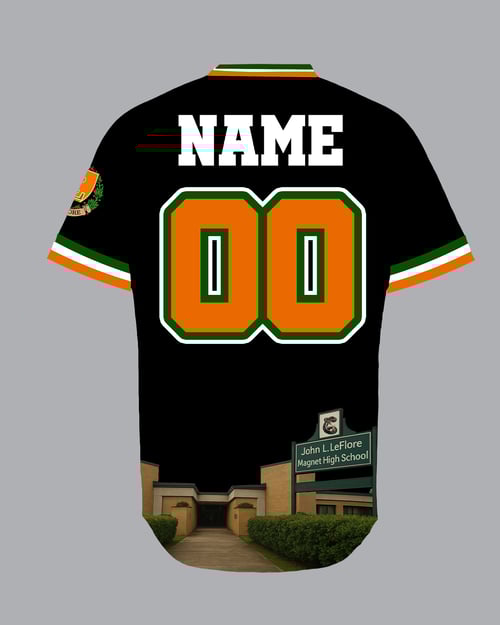 Image of LeFlore OG Black Pullover Jersey