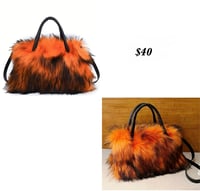 Bengals Fur Purse