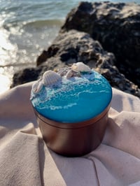 Image 4 of Acacia Wood Ocean Jar