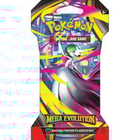 Mega Evolutions Booster Pack-Sleeved
