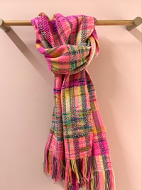 Image 1 of Large Pink Naomi Scarf