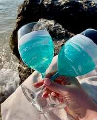 Image 2 of Ocean Stemmed Wine Glass