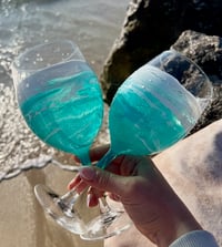 Image 4 of Ocean Stemmed Wine Glass