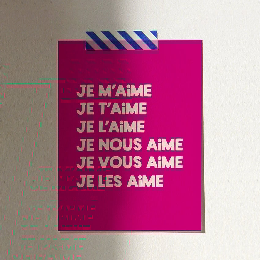 Image of PACK of A6 CARDS - PINK MOOD