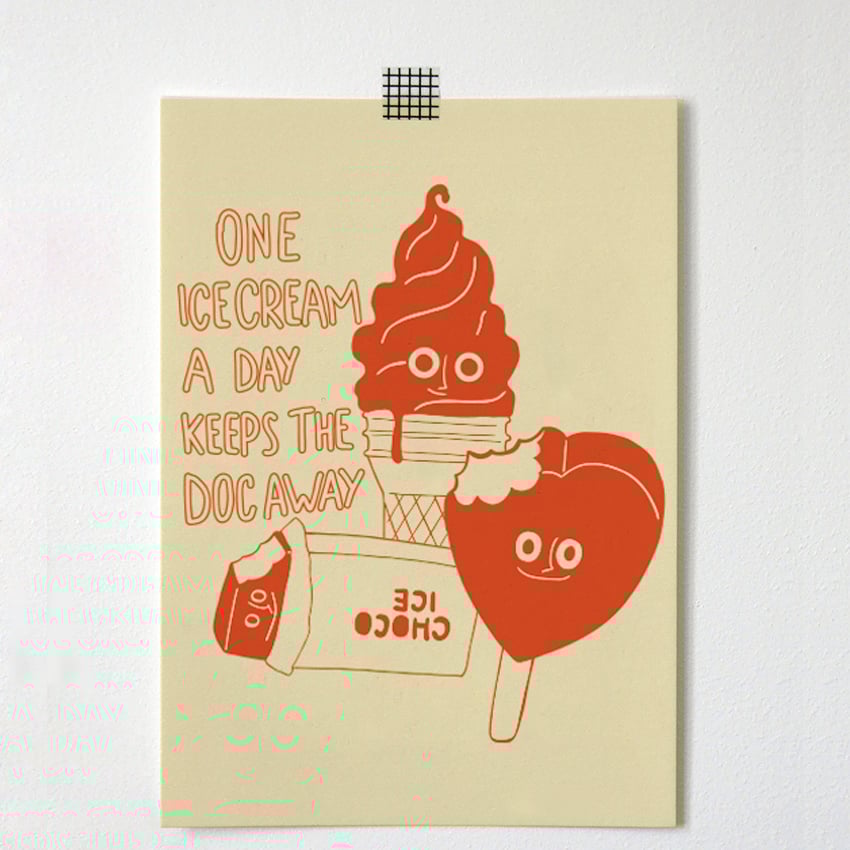 Image of PACK of A6 CARDS - PINK MOOD
