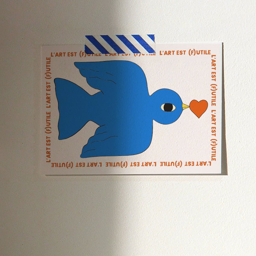 Image of PACK of A6 CARDS - BLUE AND GREEN MOOD