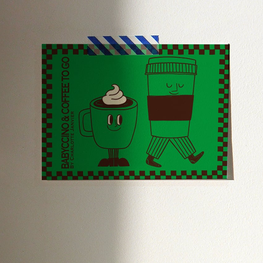 Image of PACK of A6 CARDS - BLUE AND GREEN MOOD