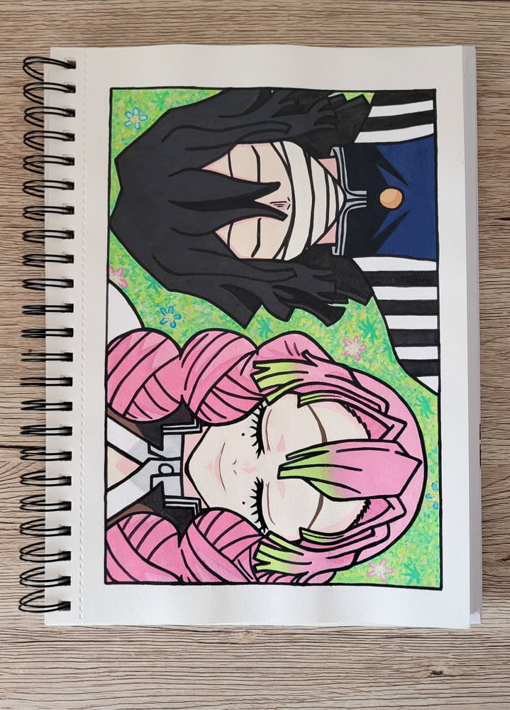 Image of Obamitsu 🩷💚🤍(Original)