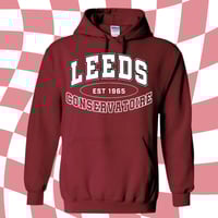 *NEW* Maroon Leeds Conservatoire Varsity Hoodie