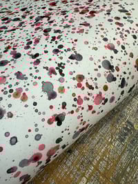 Image 1 of Inky Splatter paper - 'Black Forest' // one available 