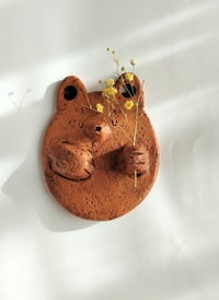 Ympyrä karhu savityö, silmät kiinni