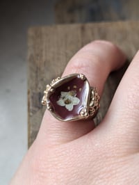 Image 1 of Fiore grezzo anello da mignolo 
