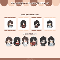 Danmei Phonecharms