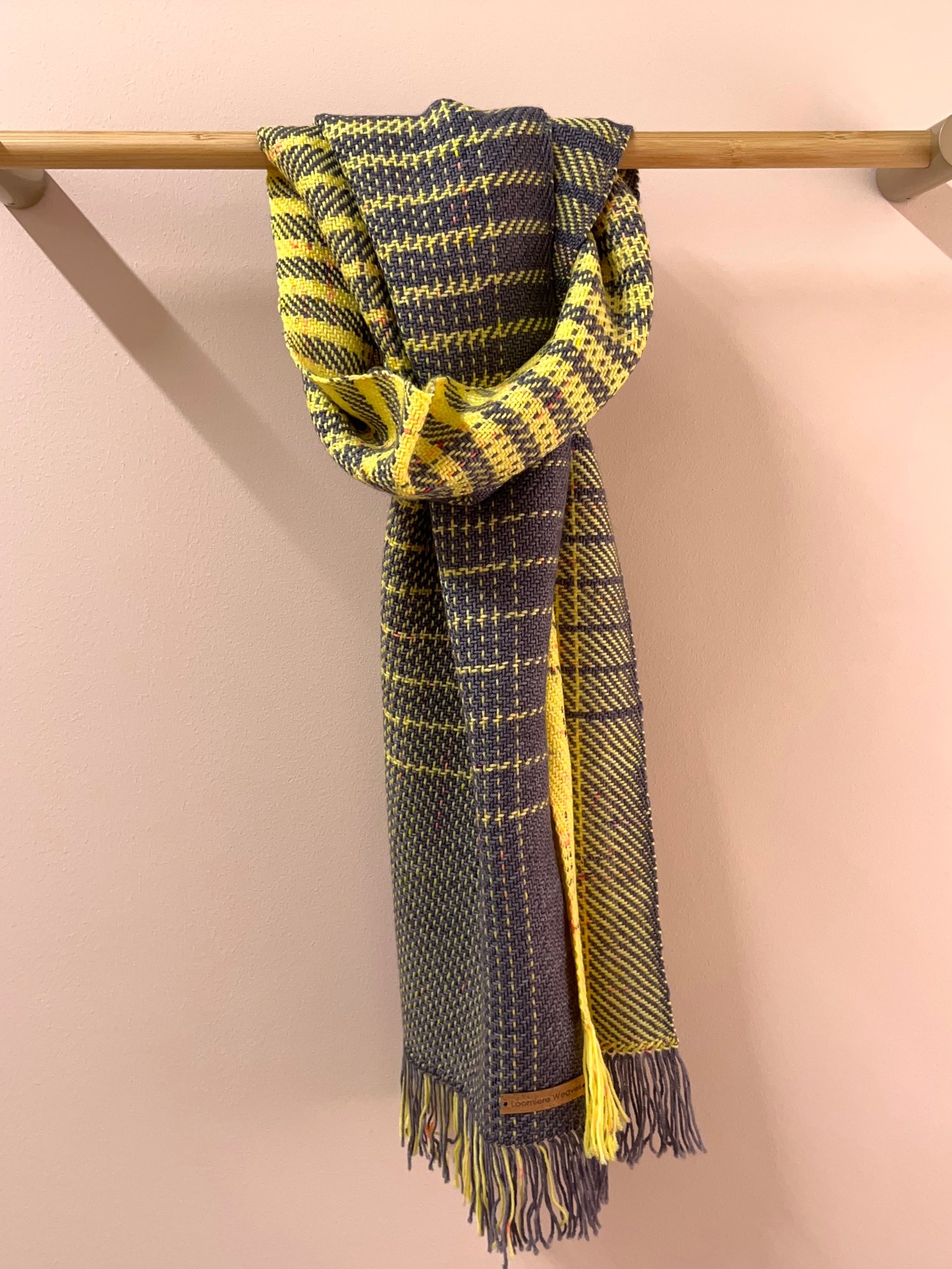 Image of Limoncello & Grey Graduated Scarf