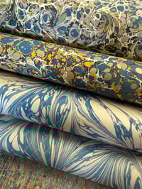 Image 1 of Marbled Paper Assorted Listing - Sheets 21-24 (to purchase individually) 