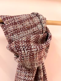 Image 2 of Merlot & Fleck Graduated Scarf