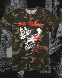 Dog Bite T-Shirt - Camo