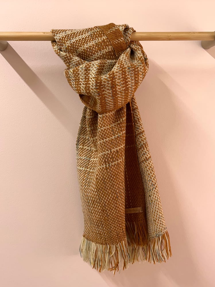 Image of Coffee & Fleck Graduated Scarf