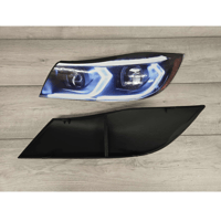 Image 2 of BMW E90 E91 LIGHT BLANKS with Stickers