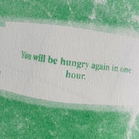 Image 3 of Hungry VERT -  Carte Postale - RISO PRINT