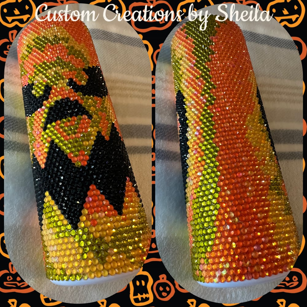 Image of Halloween #2 20 oz Rhinestone Tumbler