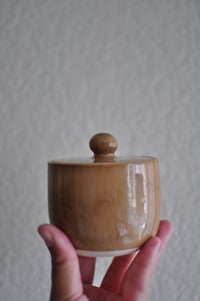 Image 4 of Tan Lidded Jar | 2