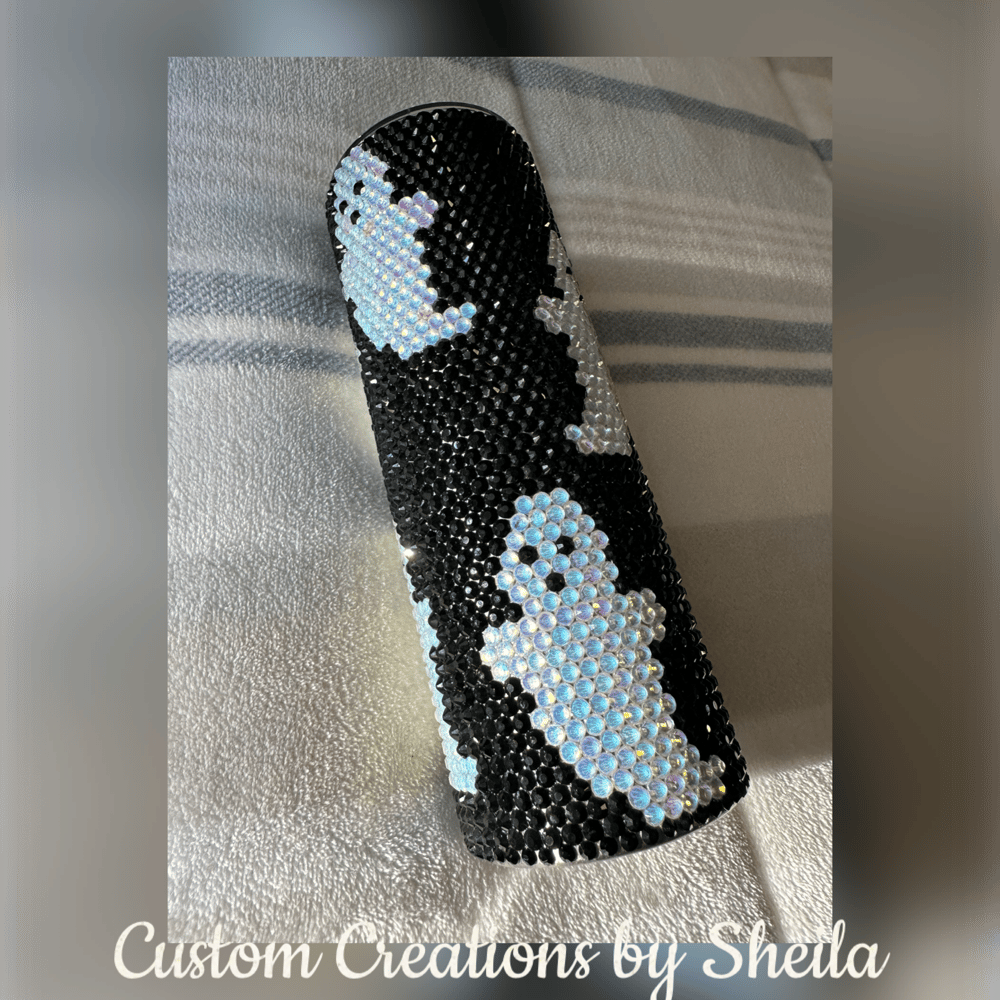 Image of Ghost 20 oz Rhinestone Tumbler