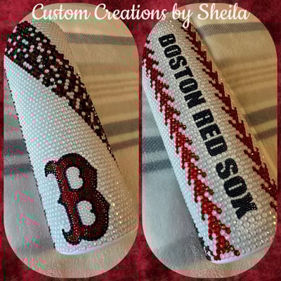 Image of Boston Team 20 oz Rhinestone Tumbler