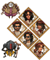 Image 2 of Baguette squad charms