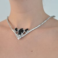 Image 2 of Apex Collar Necklace (Black)
