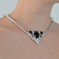 Image 3 of Apex Collar Necklace (Black)