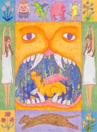 The Day I Captured Him Print